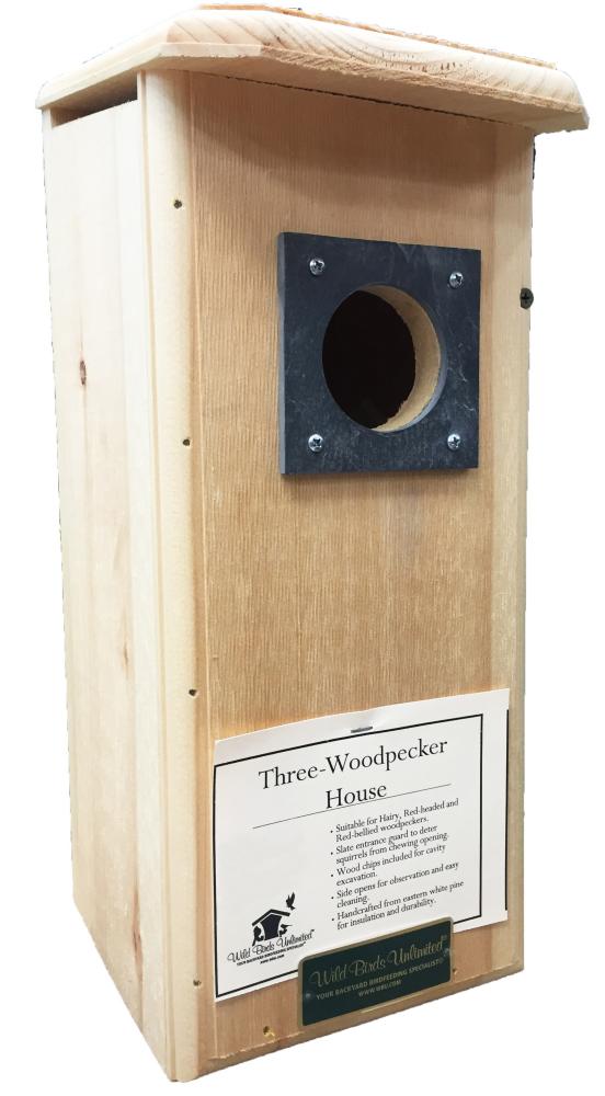 Three-Woodpecker House