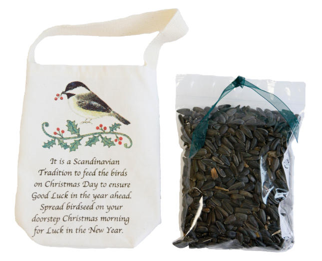 Bird Seed Gift Bag Christmas