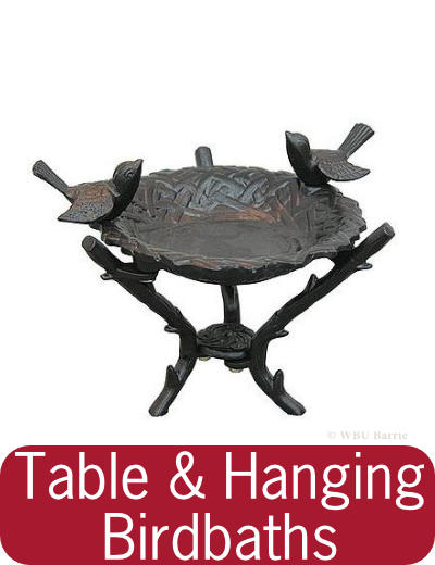 Birdbath - Table & Hanging